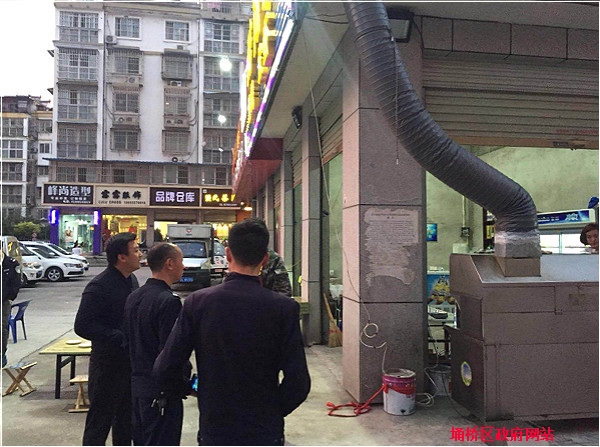 宿州市城管局埇桥分局持续加大餐饮业油烟污染