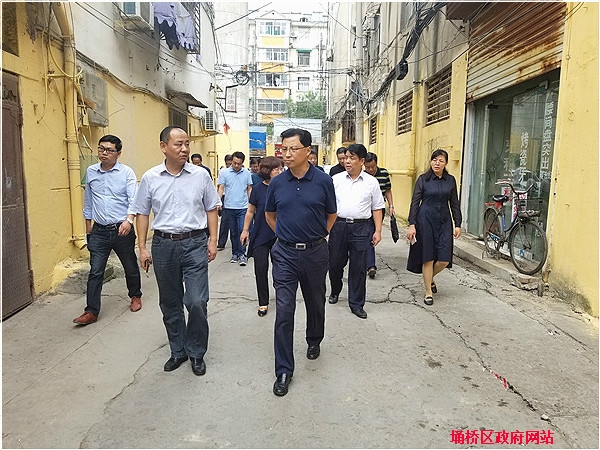 张建军调研城市能级提升工作_宿州市埇桥区人民政府