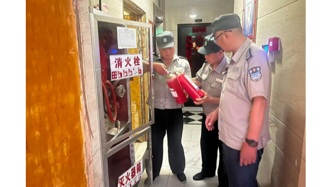 埇桥区春光社区：消防排查 筑牢安全 “防火墙”