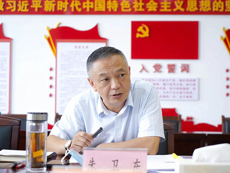 朱卫东调研园区工业企业发展和近郊乡镇重点工作开展情况