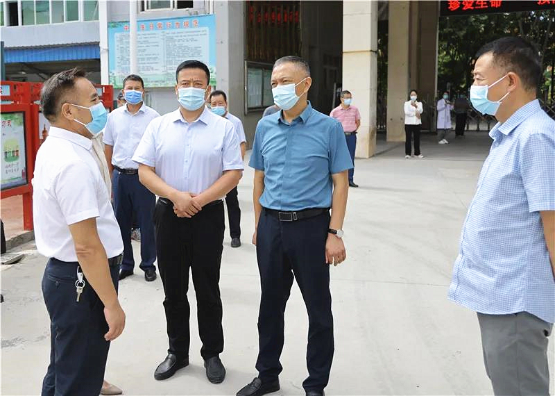 朱卫东调研教育工作